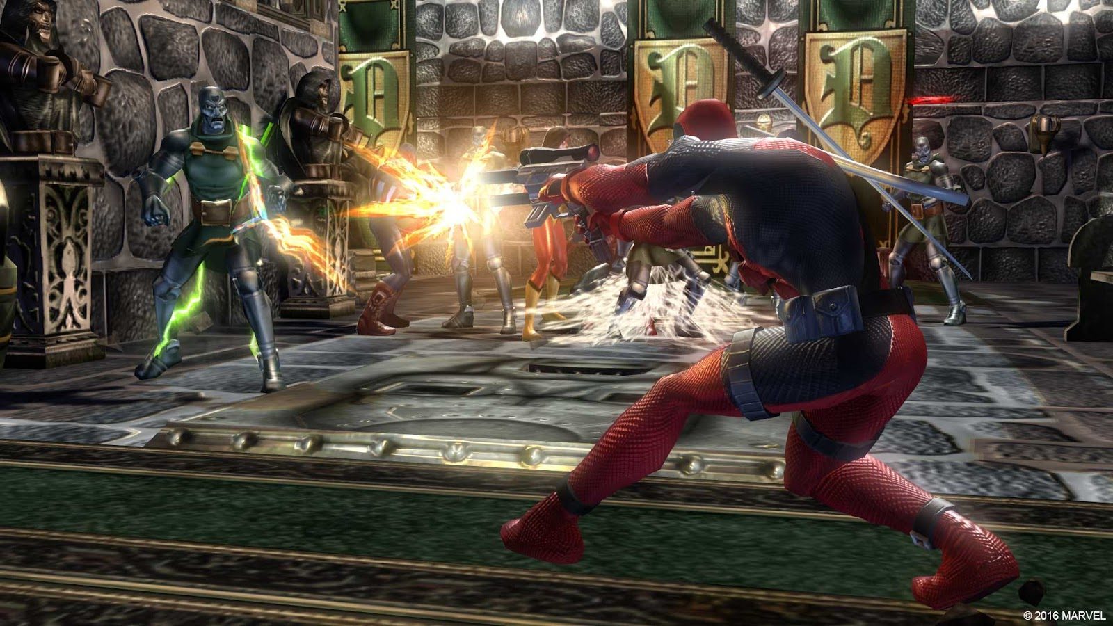 Скриншоты Marvel: Ultimate alliance 2.
